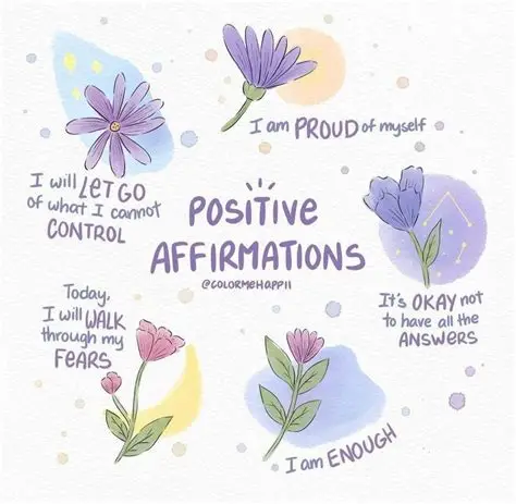 Positive affirmations
